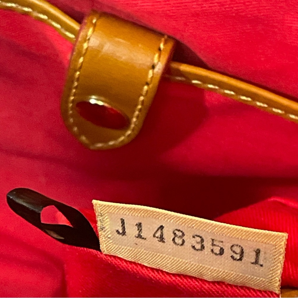 Dooney & Bourke Gold Logo Hobo Shoulder Bag - Picture 11 of 13